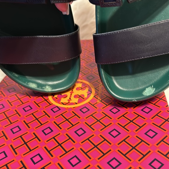 Tory Burch Ines Platform Slide Style No 63589 - Picture 6 of 9